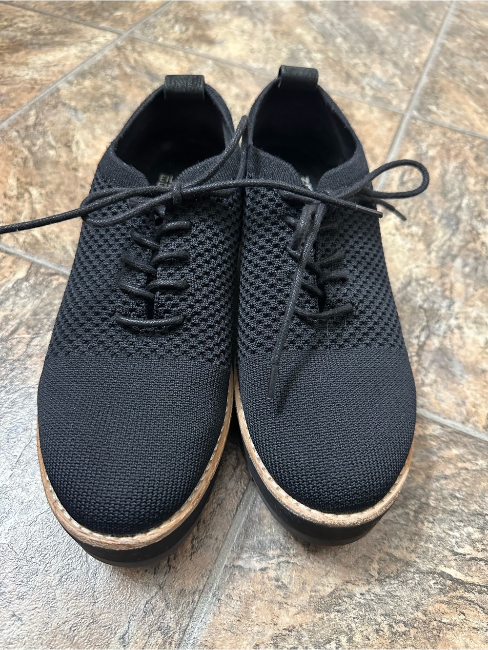 Eileen Fisher Eddy 2 Knit Oxford Shoes- Size 7.5 - Picture 5 of 6